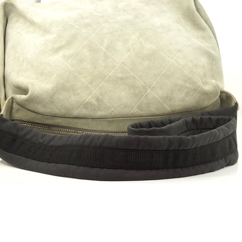 Chanel Cc Matelasse Canvas Shoulder