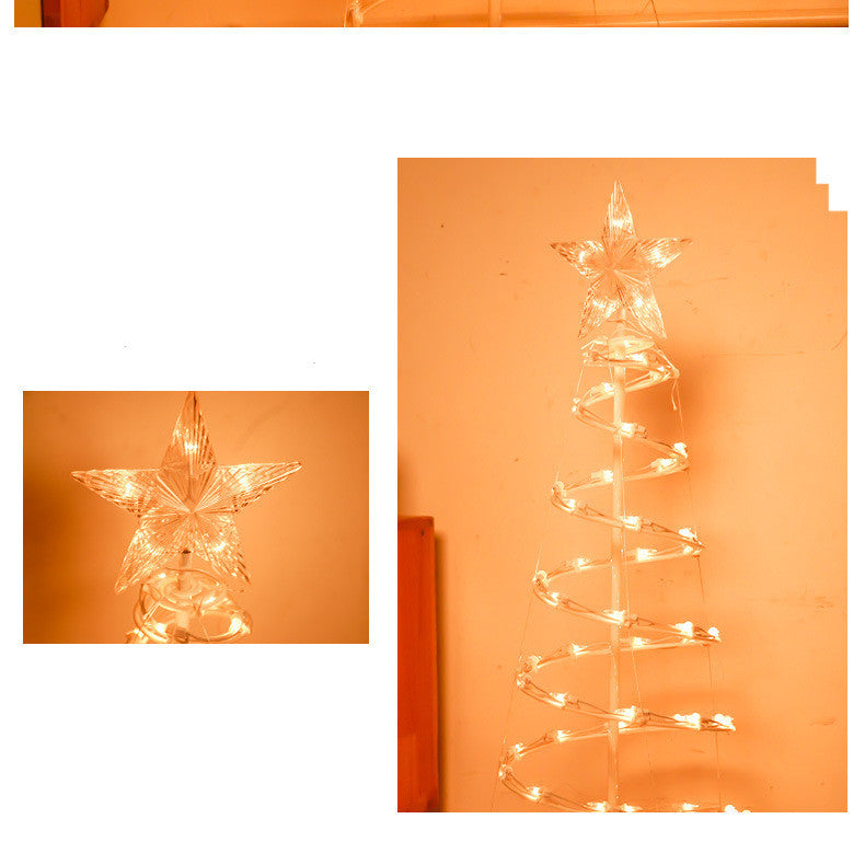 Christmas Tree Light Christmas Spiral Tree Indoor And Outdoor