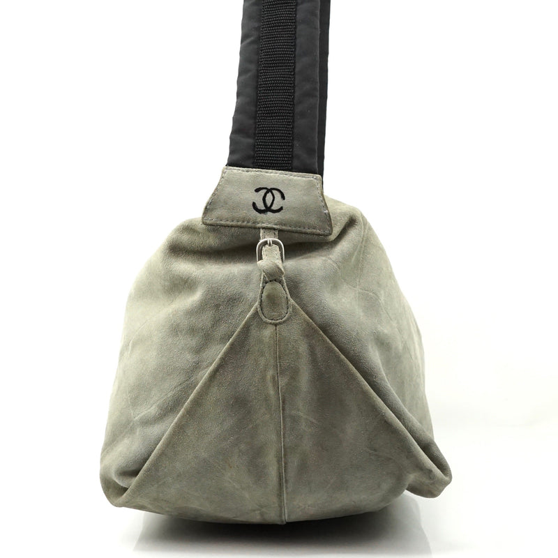 Chanel Cc Matelasse Canvas Shoulder