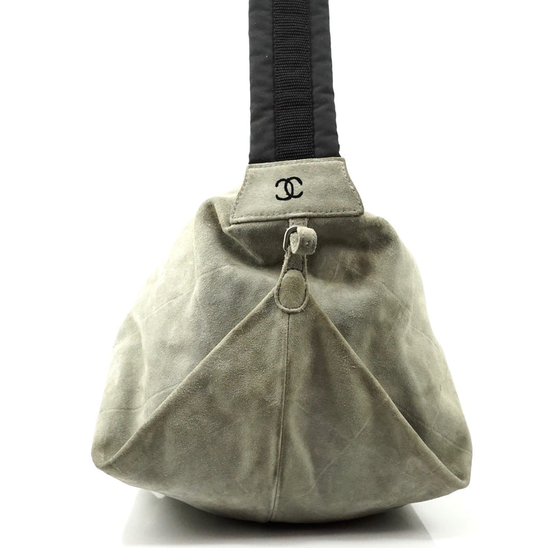 Chanel Cc Matelasse Canvas Shoulder