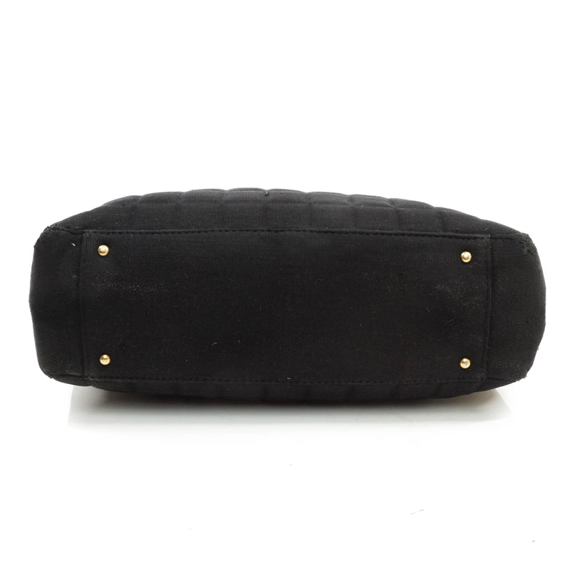 Chanel Coco Shoulder Bag Canvas