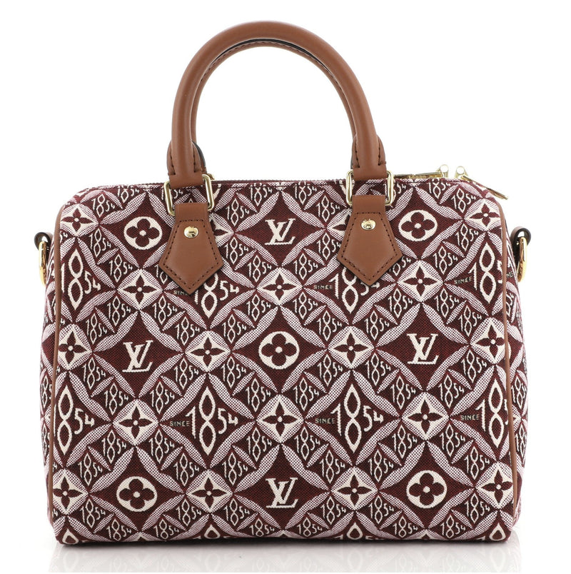Speedy Bandouliere Bag Limited Edition Since 1854 Monogram Jacquard 25