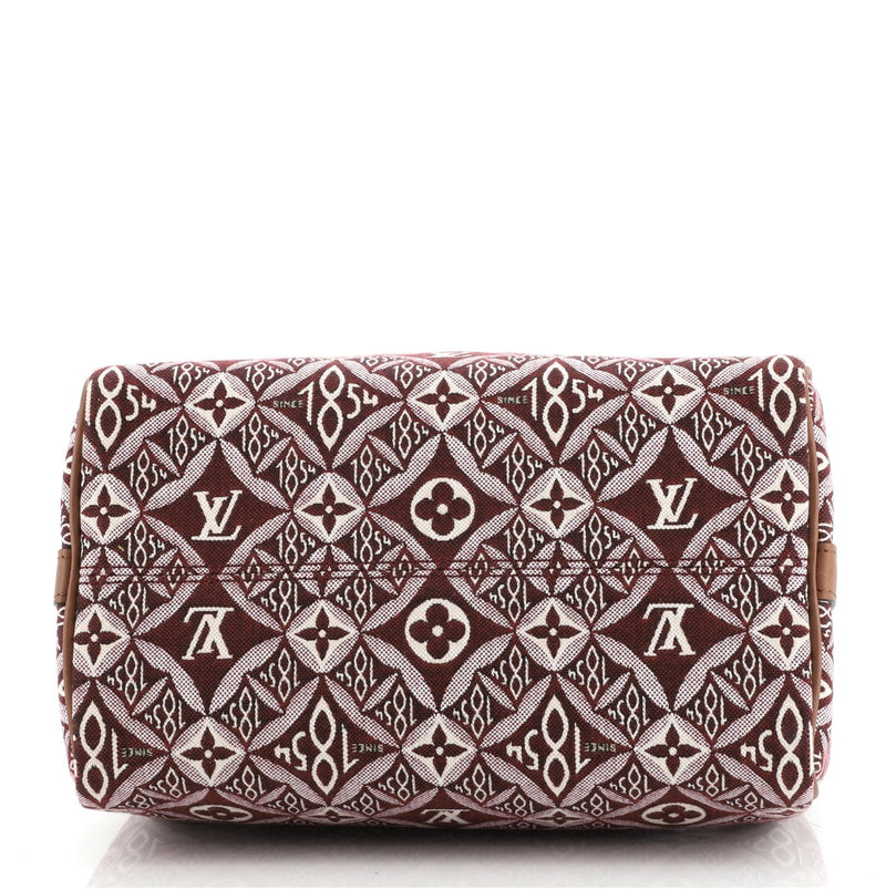Speedy Bandouliere Bag Limited Edition Since 1854 Monogram Jacquard 25