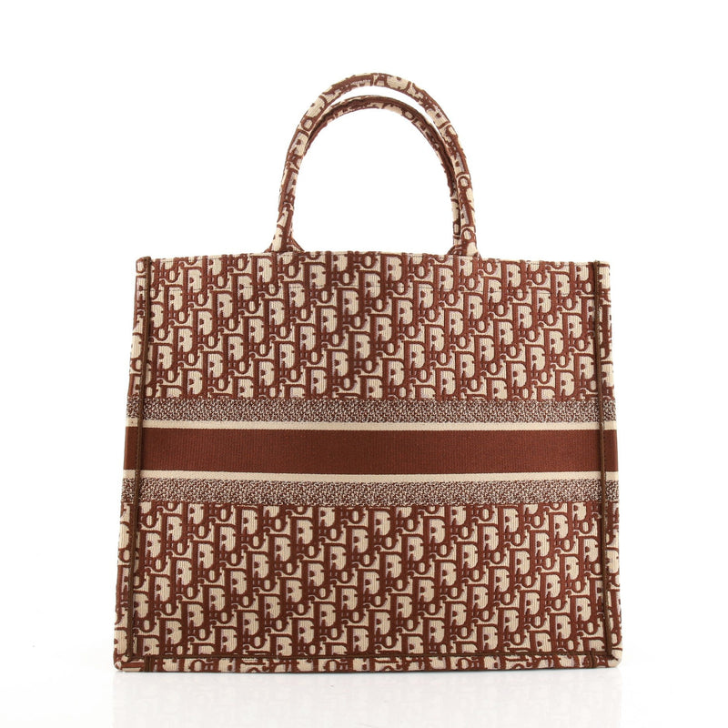 Book Tote Oblique Canvas