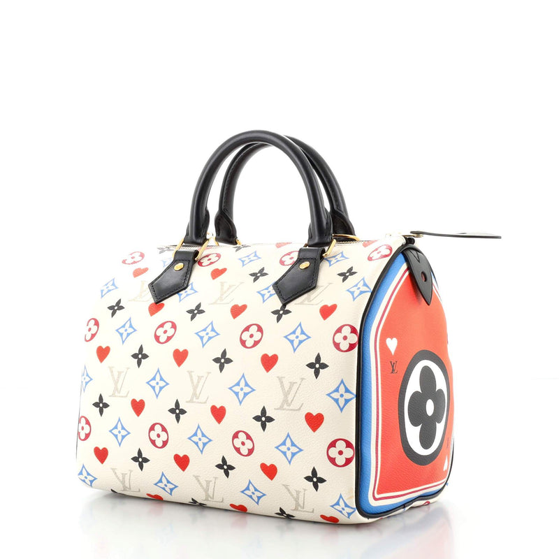 Speedy Bandouliere Bag Limited Edition Game On Multicolor Monogram 25