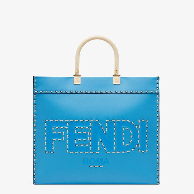 Fendi Medium Leather Shopper