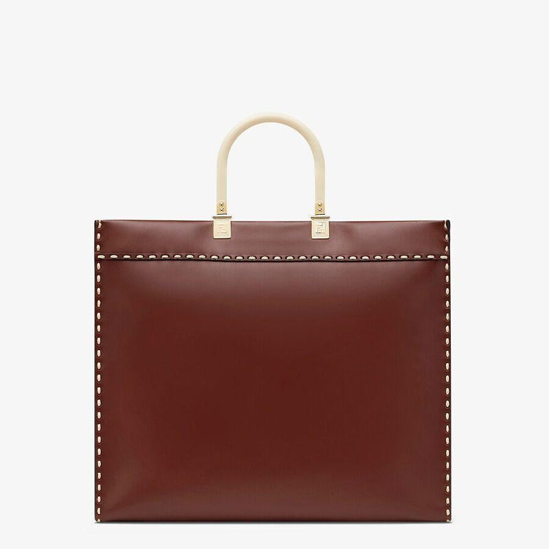 Fendi Medium Leather Shopper