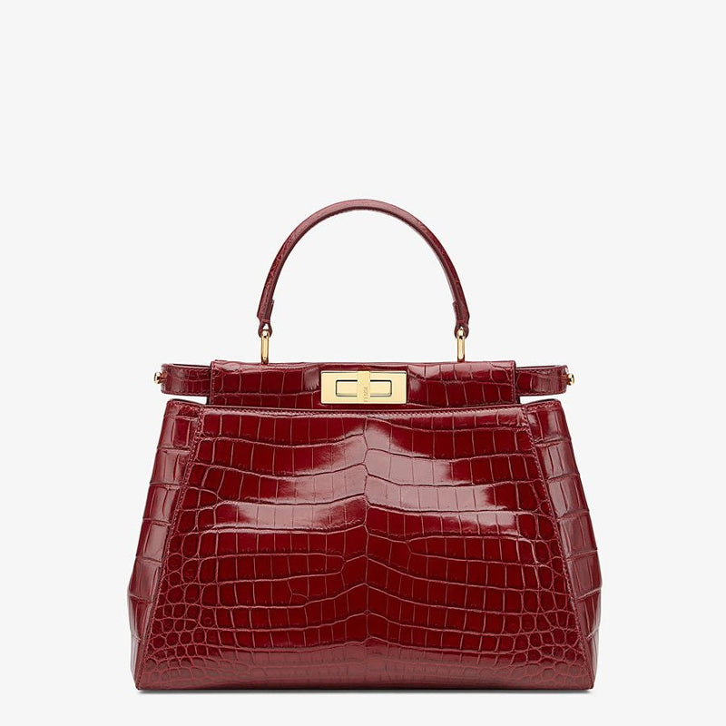 Fendi Medium Crocodile Leather Bag