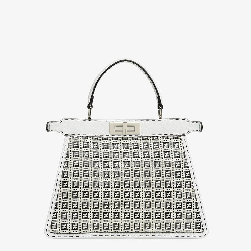 Fendi Medium Braided Leather Bag