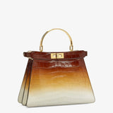 Fendi Crocodile Leather Bag in Three Color