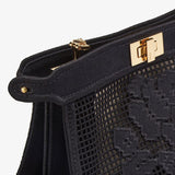 Fendi Canvas Bag With Embroidery