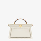 Fendi East-west Canvas Bag With Embroidery