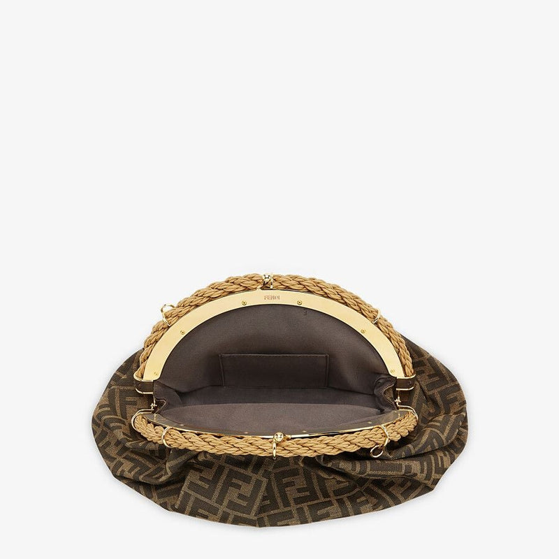 Fendi Ff Fabric Pochette