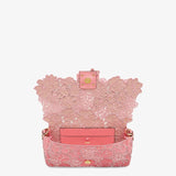 Fendi Embroidered Patent Leather Bag