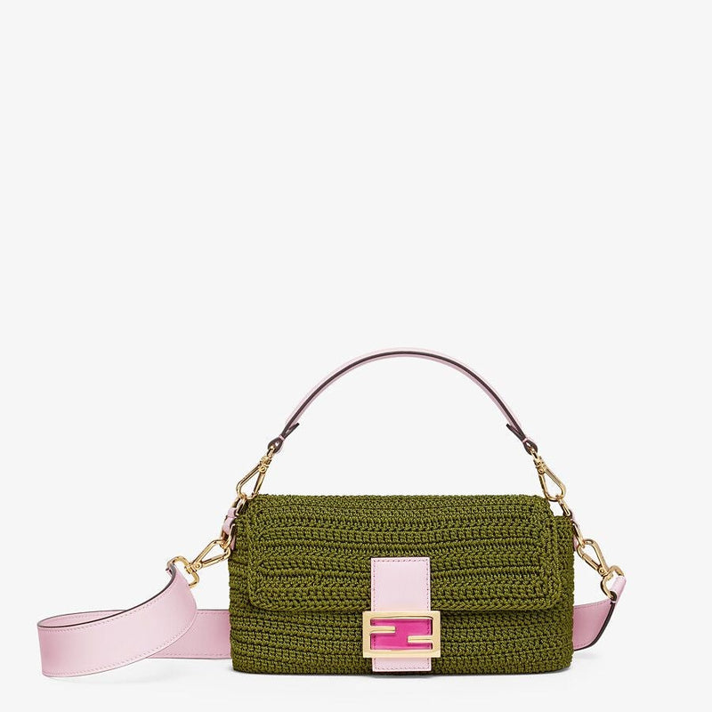 Fendi Cotton Crochet Bag