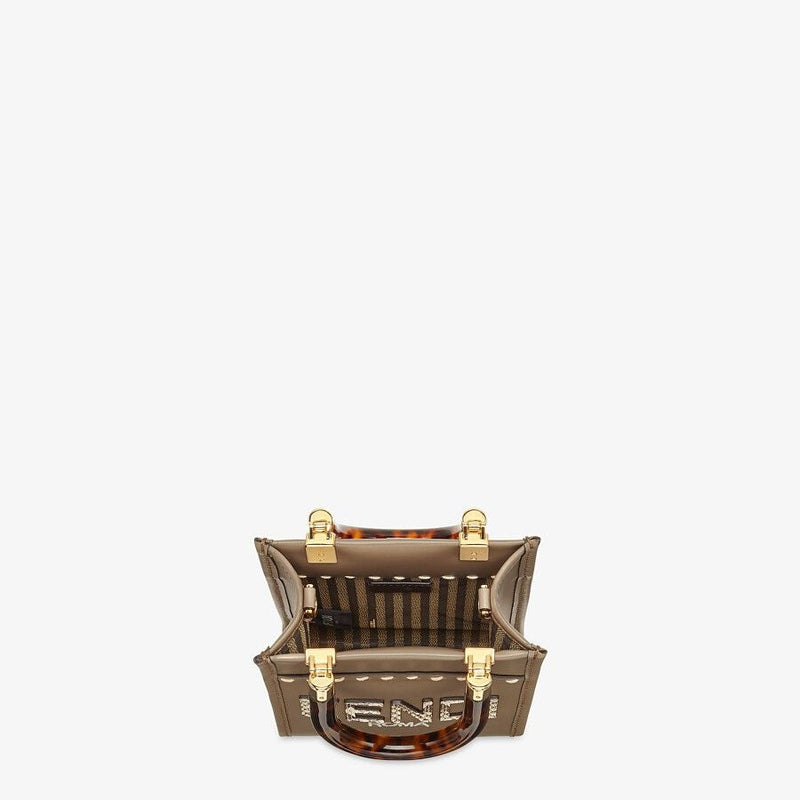 Fendi Leather and Elaphe Mini-bag