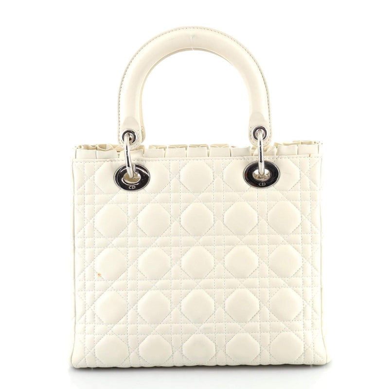 Lady Dior Bag Cannage Quilt Lambskin Medium