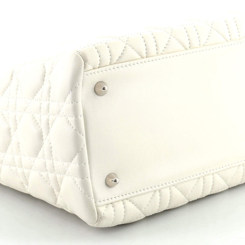 Lady Dior Bag Cannage Quilt Lambskin Medium