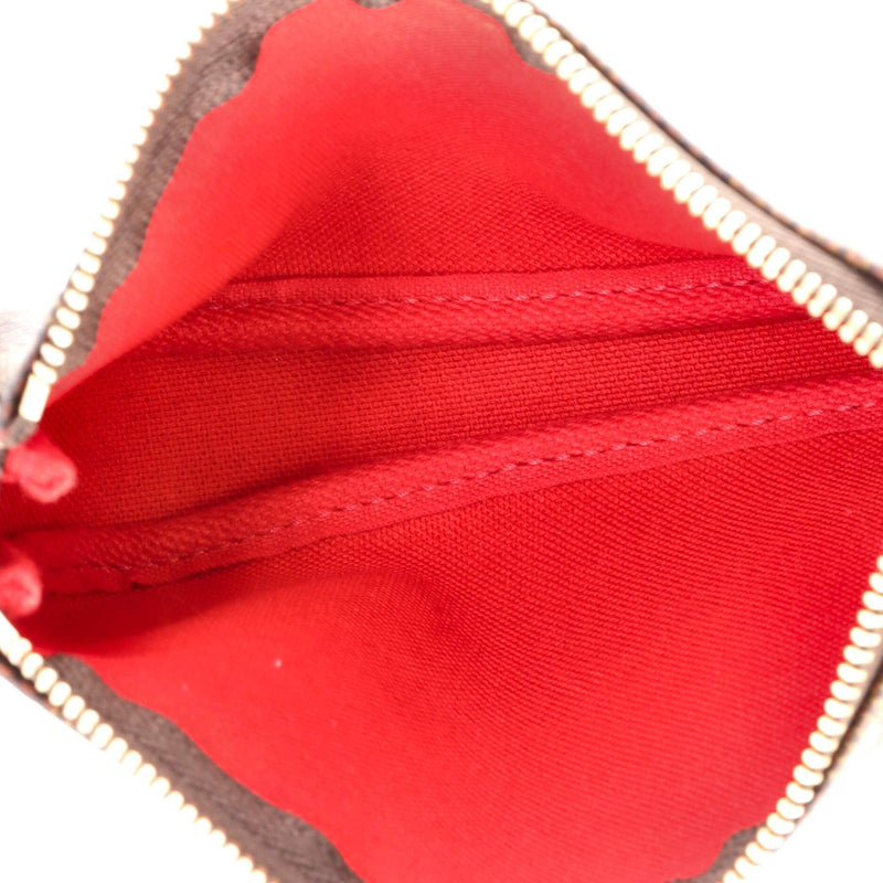 LV Mini Pochette Accessoires Limited Edition Vivienne Xmas Monogram Canvas