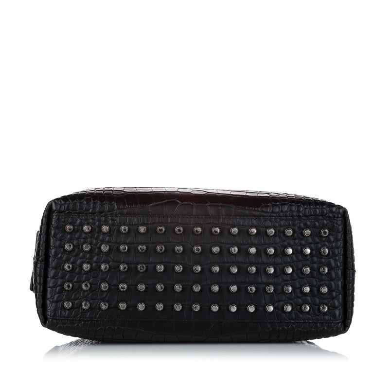 Alexander Wang Rocco Embossed Leather Satchel