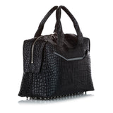 Alexander Wang Rocco Embossed Leather Satchel
