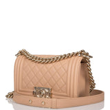 Copy of Chanel Camel Quilted Lambskin Small Boy Bag Light Gold Hardware-Payment 2