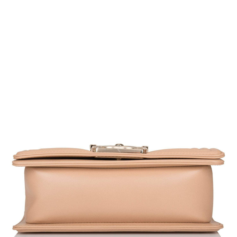 Copy of Chanel Camel Quilted Lambskin Small Boy Bag Light Gold Hardware-Payment 2