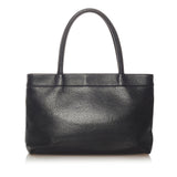 Chanel CC Caviar Leather Tote Bag