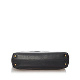 Chanel CC Caviar Leather Tote Bag