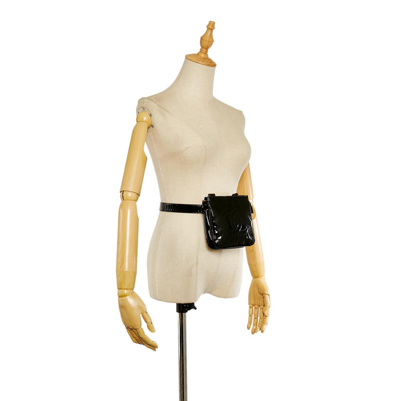 Chanel CC Patent Leather Belt Bag