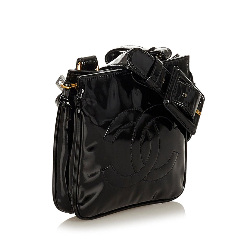 Chanel CC Patent Leather Belt Bag