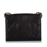 Chanel CC Timeless Lambskin Leather Shoulder Bag