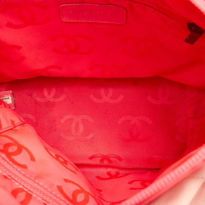 Chanel Cambon Ligne Lambskin Leather Tote Bag