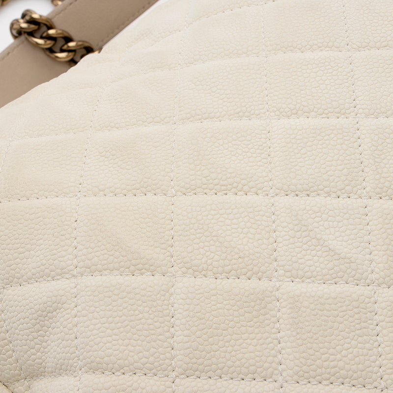 Chanel Caviar Leather Country Chic Messenger Bag