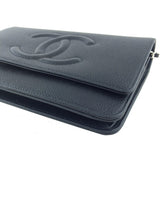 Chanel Caviar Wallet on Chain WOC Timeless Crossbody Bag