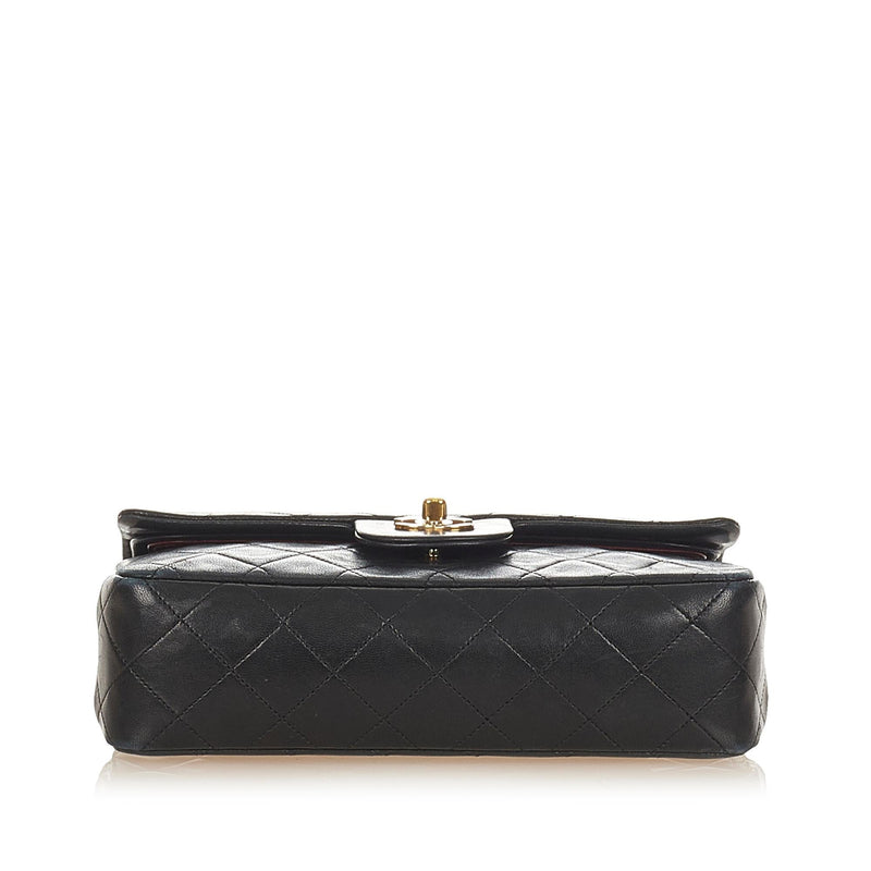 Chanel Classic Small Lambskin Leather Double Flap Bag