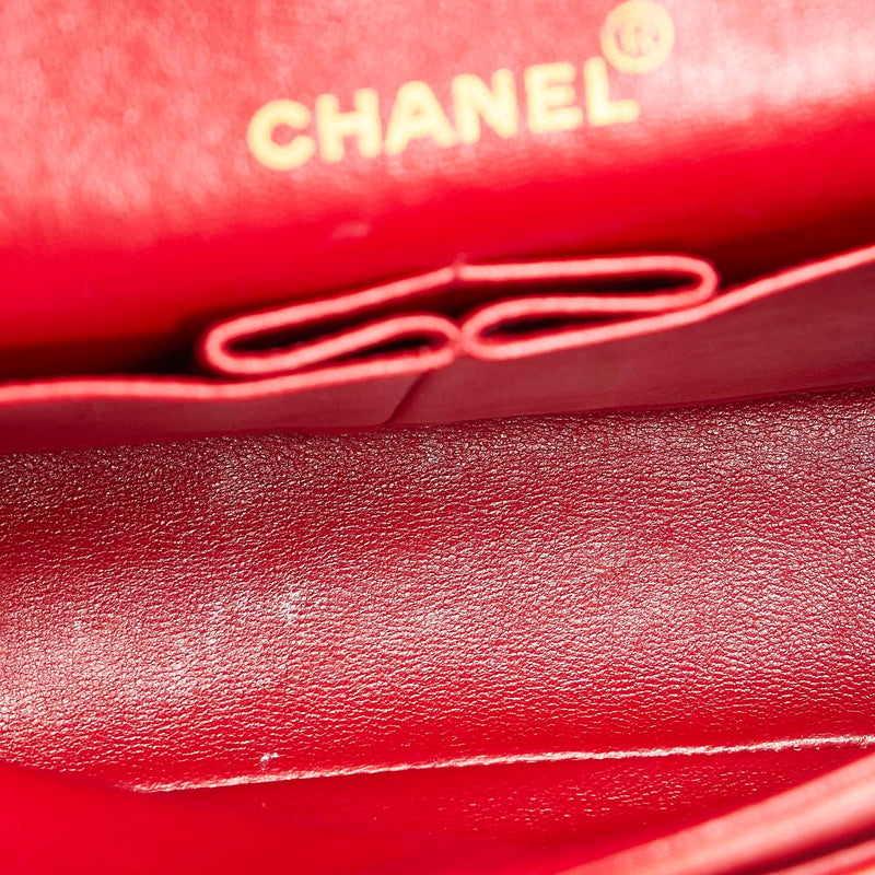 Chanel Classic Small Lambskin Leather Single Flap Bag