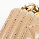 Chanel Iridescent Shiny Calfskin Old Medium Boy Bag