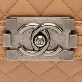 Chanel Lambskin Accordion Boy Chain Shoulder Bag