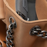 Chanel Lambskin Accordion Boy Chain Shoulder Bag