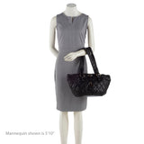 Chanel Lambskin Bubble Quilted Drawstring Shoulder Bag