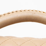 Chanel Lambskin Chain Top Handle Small Boy Bag