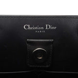 Christian Dior Black Diorissimo Pocket Matte Alligator Tote Silver Hardware