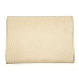 GG MARMONT CARD CASE WALLET White Cream