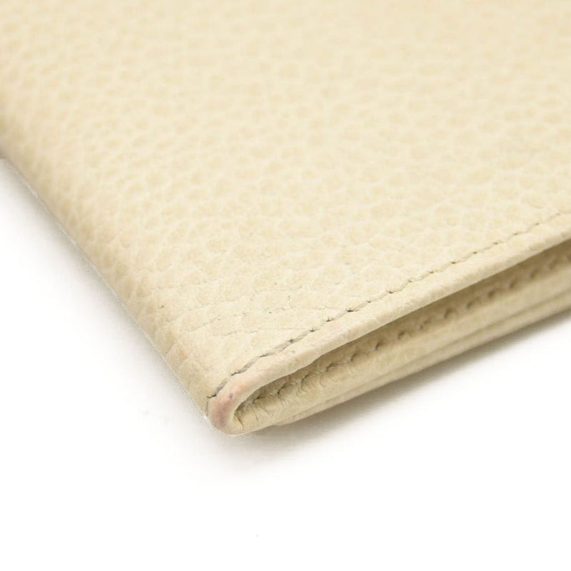 GG MARMONT CARD CASE WALLET White Cream