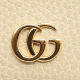 GG MARMONT CARD CASE WALLET White Cream