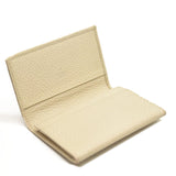 GG MARMONT CARD CASE WALLET White Cream