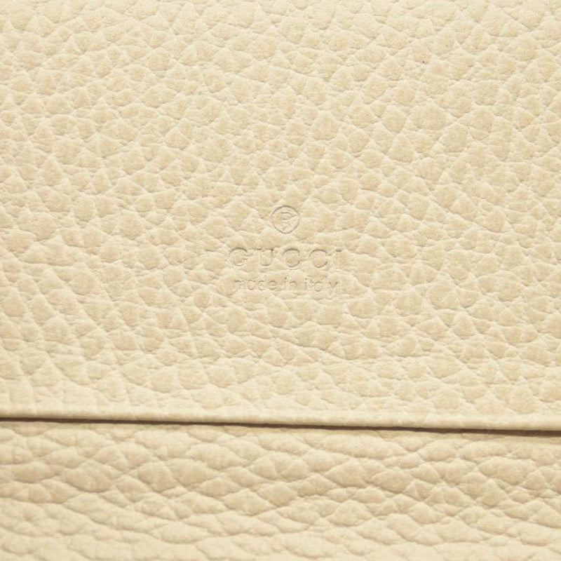 GG MARMONT CARD CASE WALLET White Cream