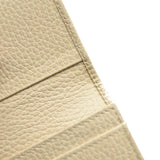 GG MARMONT CARD CASE WALLET White Cream