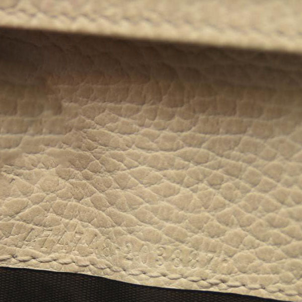 GG MARMONT CARD CASE WALLET White Cream